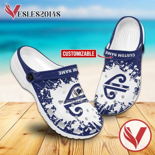 Air New Zealand Logo Crocs Clogs, Unique Footwear For Fans