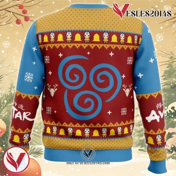 Airbenders Air Nomads Avatar Ugly Christmas Sweater, Unique Christmas Gift For Fans - Vesles2014S 1