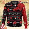 Akatsuki Itachi Symbolic Crows Naruto Christmas Sweater