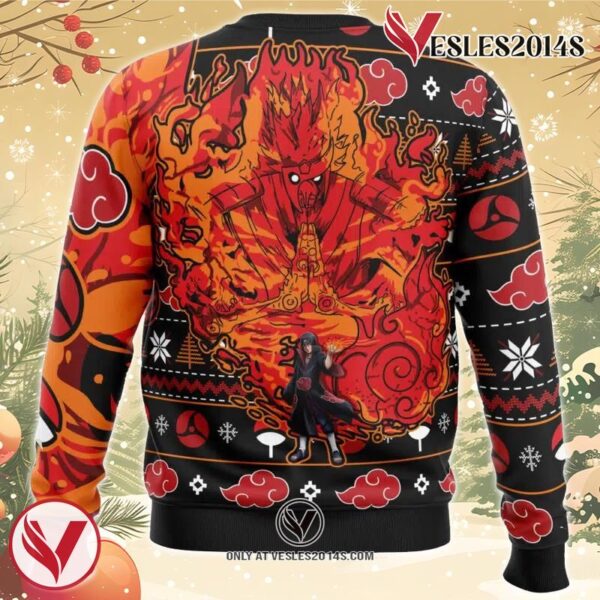Akatsuki Itachi Uchiha Susanoo Naruto Christmas Sweater 1