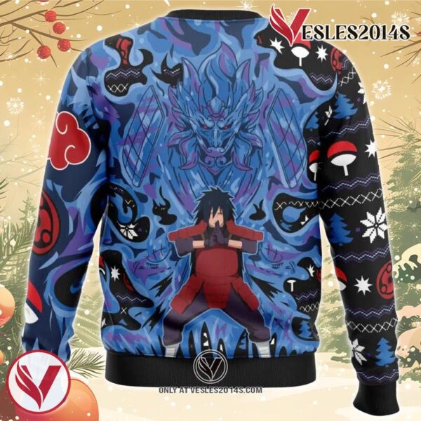 Akatsuki Madara Uchiha Susanoo Naruto Christmas Sweater 1