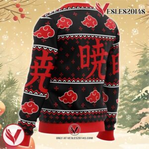 Akatsuki Naruto Ugly Christmas Sweater, Unique Christmas Gift For Fans - Vesles2014S 2