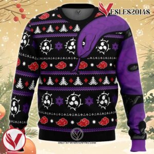 Akatsuki Orochimaru Naruto Christmas Sweater