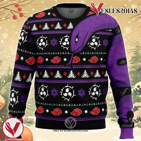 Akatsuki Orochimaru Naruto Christmas Sweater