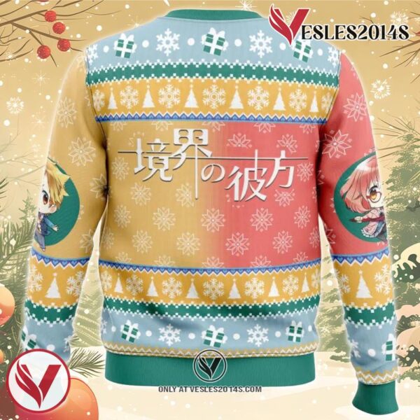 Akihito and Mirai Beyond the Boundary Ugly Christmas Sweater, Unique Christmas Gift For Fans - Vesles2014S 1QB 1