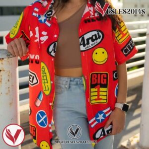 Akira Full Decals Hawaiian Button Up Shirt, Perfect Gifts For Anime Lovers - Vesles2014S 2