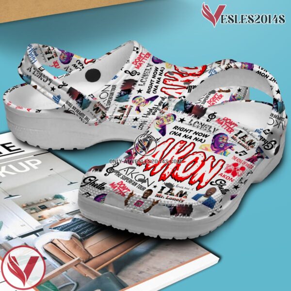 Akon Music Crocs Crocband Clogs Shoes, Unique Gifts For Fans - Vesles2014S 2