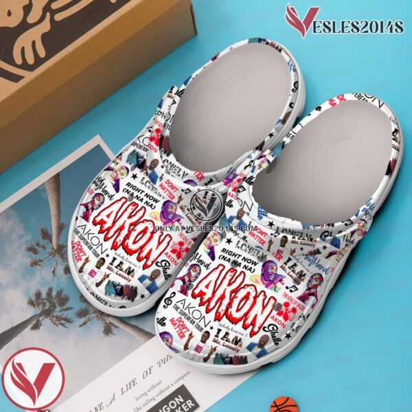 Akon Music Crocs Crocband Clogs Shoes, Unique Gifts For Fans - Vesles2014S 3