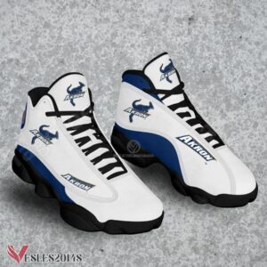 Akron NCAA Logo Air Jordan 13 Shoes, Best Sneaker Gifts For Fans - Vesles2014s 1