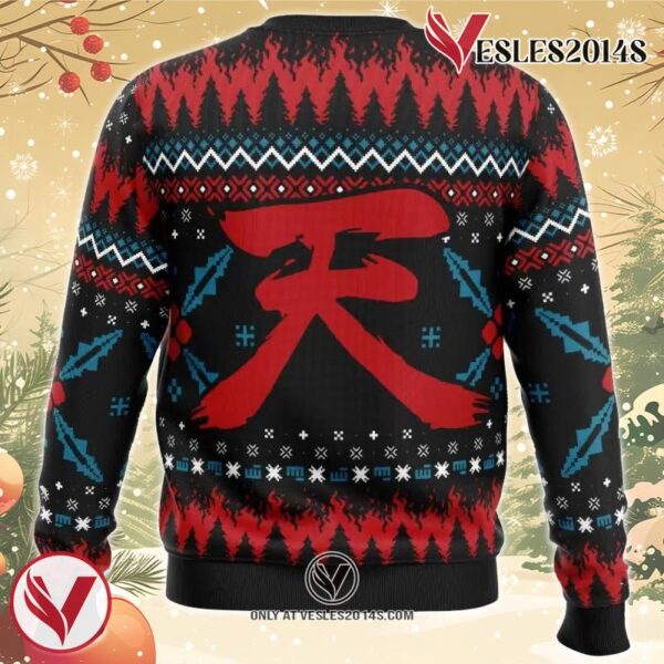Akuma Street Fighter Ugly Christmas Sweater, Unique Christmas Gift For Fans - Vesles2014S 1
