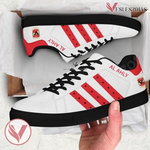 Al Ahly Logo Stan Smith Shoes For Men And Womens - Vesles2014s 1