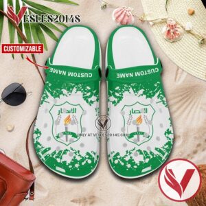 Al Ansar Logo Custom Crocs Clogs, Unique Footwear For Fans 1