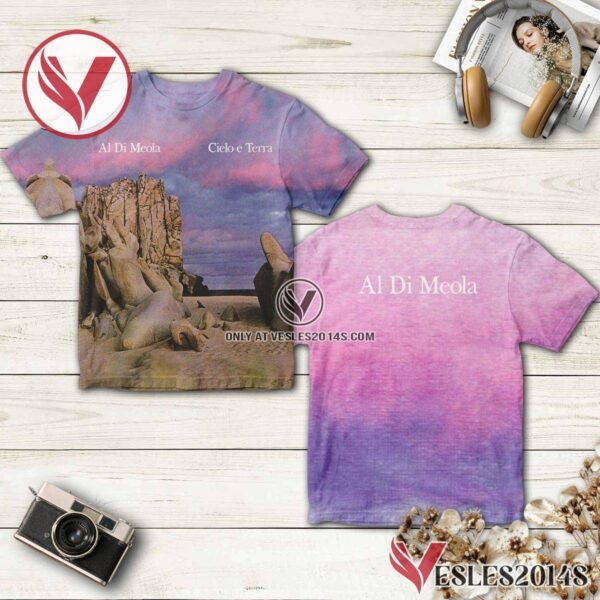 Al Di Meola Cielo E Terra Album Cover Shirt, Unique Gifts For Music Lovers - Vesles2014S