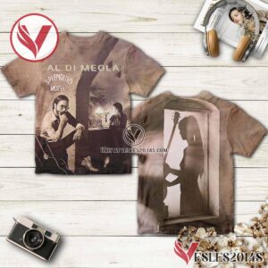 Al Di Meola Splendido Hotel Album Cover Shirt, Unique Gifts For Music Lovers - Vesles2014S