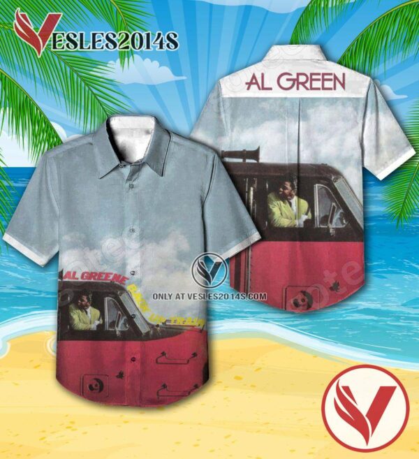 Al Green Back Up Train Album Cover Hawaiian Shirt, Unique Gifts For Music Lovers - Vesles2014S