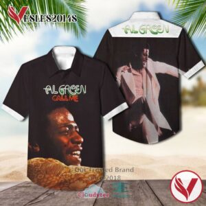 Al Green Call Me 1973 Album Casual Hawaiian Shirt, Best Gift For Music Lovers Vesles2014S