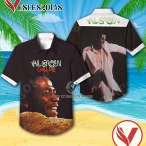 Al Green Call Me Album Cover Hawaiian Shirt, Unique Gifts For Music Lovers - Vesles2014S
