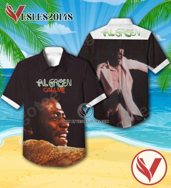 Al Green Call Me Album Cover Hawaiian Shirt, Unique Gifts For Music Lovers - Vesles2014S