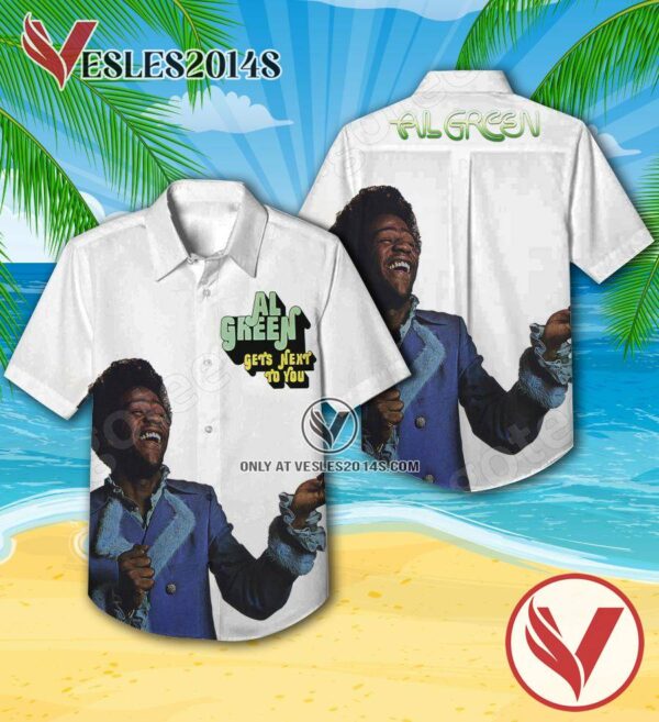 Al Green Gets Next To You Album Cover Hawaiian Shirt, Unique Gifts For Music Lovers - Vesles2014S