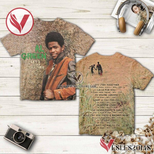Al Green Let’s Stay Together Album Cover Shirt, Unique Gifts For Music Lovers - Vesles2014S