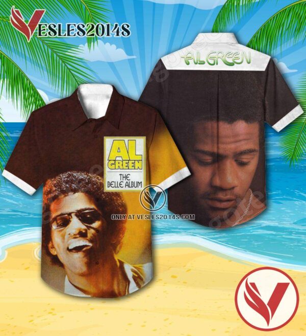 Al Green The Belle Album Cover Hawaiian Shirt, Unique Gifts For Music Lovers - Vesles2014S