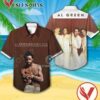 Al Green’s Greatest Hits Album Cover Brown Hawaiian Shirt, Unique Gifts For Music Lovers - Vesles2014S