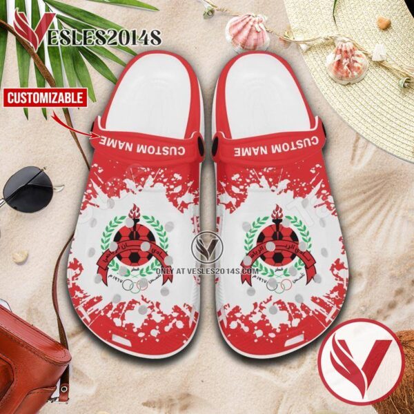 Al Rayyan Logo Custom Crocs Clogs, Unique Footwear For Fans 1