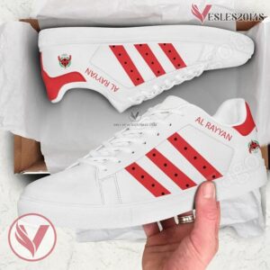 Al Rayyan Logo Stan Smith Shoes For Men And Womens - Vesles2014s