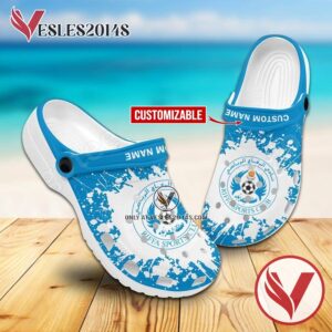 Al-Riffa SC Logo Custom Crocs Clogs, Unique Footwear For Fans
