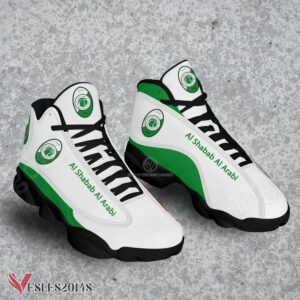 Al Shabab Al Arabi Nike Air Jordan 13 Shoes, Best Sneaker Gifts For Fans - Vesles2014s
