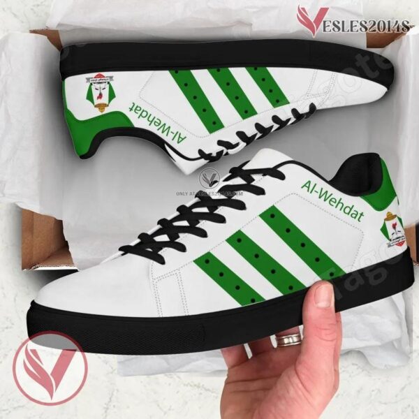 Al Wehdat Logo Stan Smith Shoes For Men And Womens - Vesles2014s 1