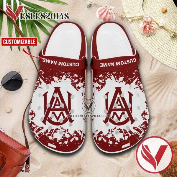 Alabama Agricultural and Mechanical University Crocs Clogs, Unique Footwear For Fans 1
