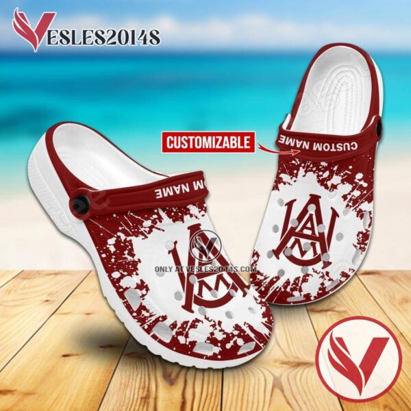Alabama Agricultural and Mechanical University Crocs Clogs, Unique Footwear For Fans