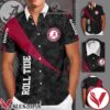 Alabama Crimson Tide Football Team Black Hawaiian Shirt And Short, Unique Gifts For Friends - Vesles2014S 1