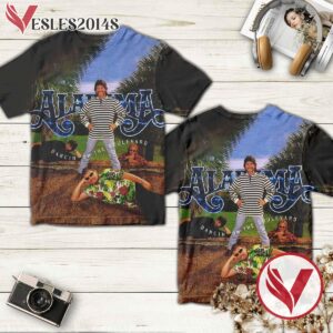 Alabama Dancin' On The Boulevard Album Cover Shirt, Perfect Gifts For Music Lovers - Vesles2014S