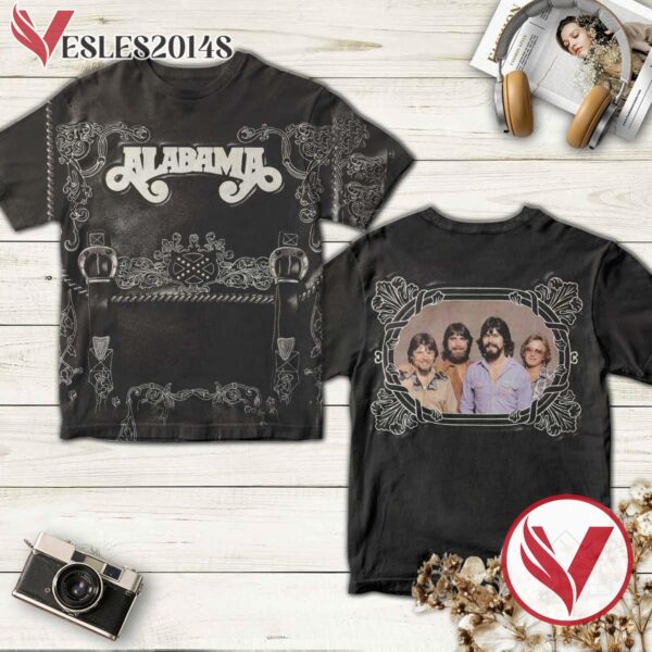 Alabama Feels So Right Album Cover Shirt, Perfect Gifts For Music Lovers - Vesles2014S
