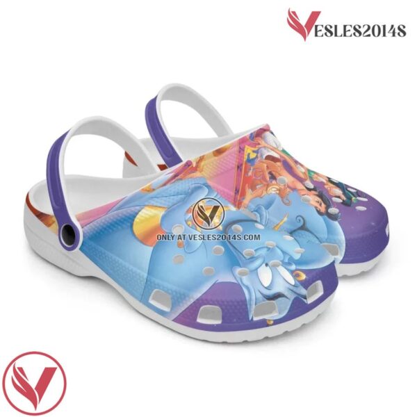 Aladdin Cartoon Crocs Crocband Shoes Clogs Custom Name For Men Women and Kids, Unique Gift From  Vesles2014S 3