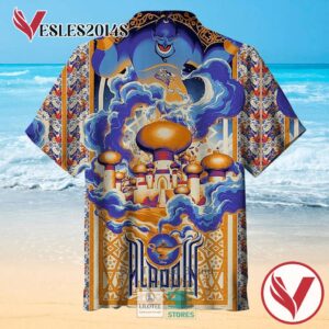 Aladdin Casual Hawaiian Shirt, Best Gifts For Summer Vesles2014S 2
