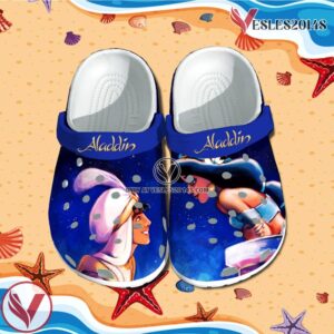 Aladdin Crocs Clog Shoes Style 2, Unique Gift From  Vesles2014S