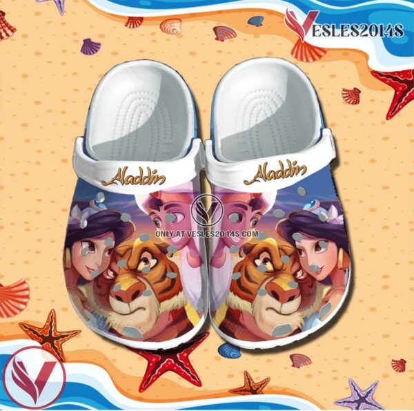 Aladdin Crocs Clog Shoes Style 3, Unique Gift From  Vesles2014S