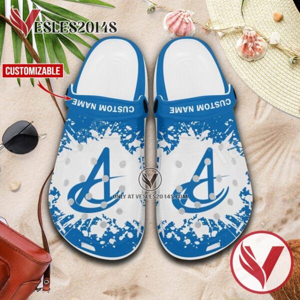 Alamance Community College Logo Crocs Clogs, Unique Footwear For Fans 1