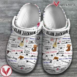 Alan Jackson Singer Music Crocs Crocband Clogs Shoes, Unique Gifts For Fans Style 2 - Vesles2014S 2
