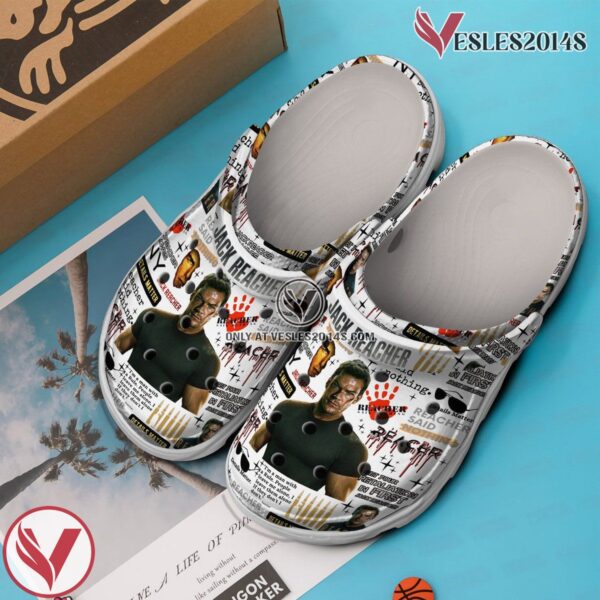 Alan Ritchson Jack Reacher Music Crocs Crocband Clogs Shoes, Unique Gifts For Fans - Vesles2014S 3