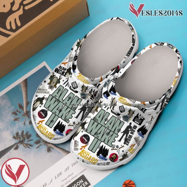 Alan Wake Game Crocs Crocband Clogs Shoes Comfortable For Men Women and Kids, Unique Gift From  Vesles2014S 2