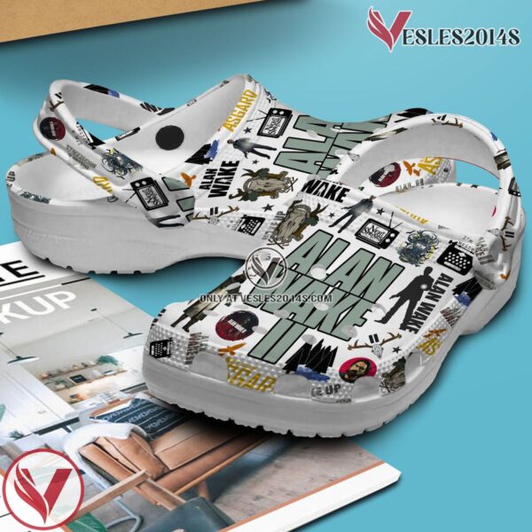 Alan Wake Game Crocs Crocband Clogs Shoes Comfortable For Men Women and Kids, Unique Gift From  Vesles2014S 3