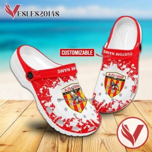 Alania Vladikavkaz Custom Name Crocs Clogs, Unique Footwear For Fans