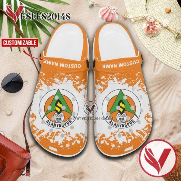 Alanyaspor Crocs Clogs, Unique Footwear For Fans 1
