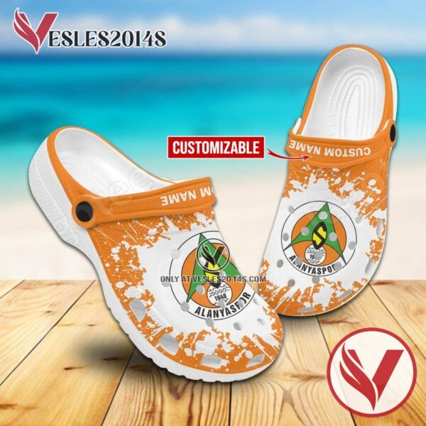 Alanyaspor Crocs Clogs, Unique Footwear For Fans