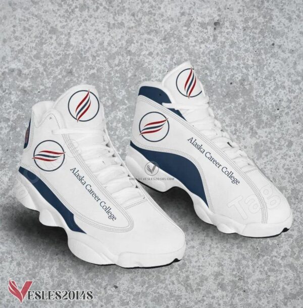 Alaska Career College Logo Air Jordan 13 Shoes, Best Sneaker Gifts For Fans - Vesles2014s
