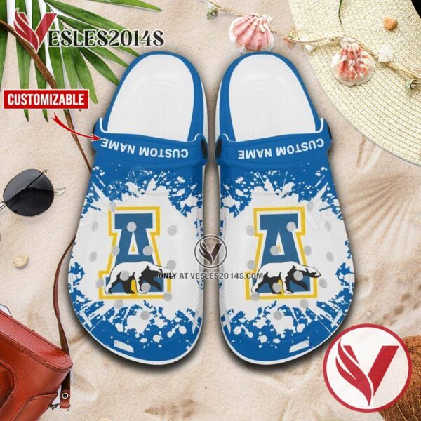 Alaska Nanooks Logo Crocs Clogs, Unique Footwear For Fans 1